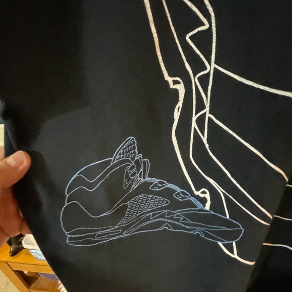 Nike Air Jordan 5 Men’s Jumpman Promo Shoe Graphic Polo Shirt. Size 3XL - Picture 8 of 14